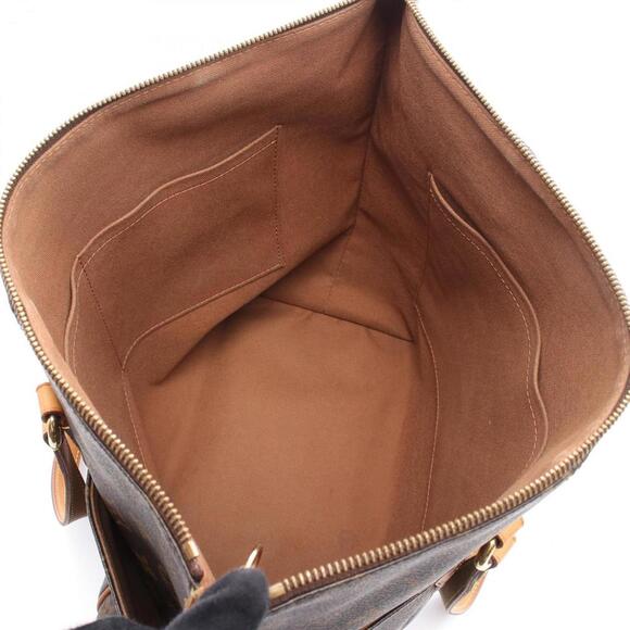 LOUIS VUITTON Brown Monogram Leather Tote Bag - Picture 3 of 8